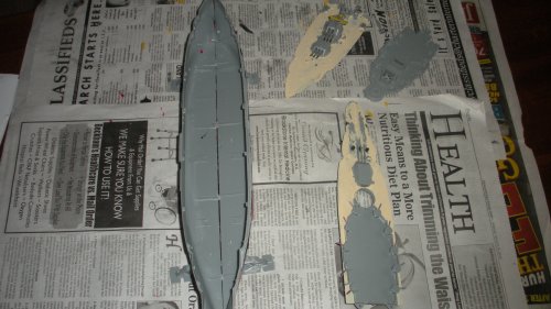 Ship Model In Progress