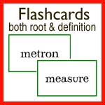 English From The Roots Up Flashcards Vol 1