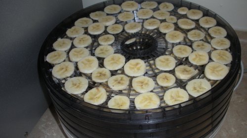 Drying Bananas
