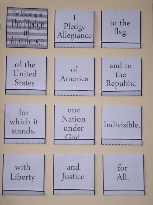 American Flag Lapbook