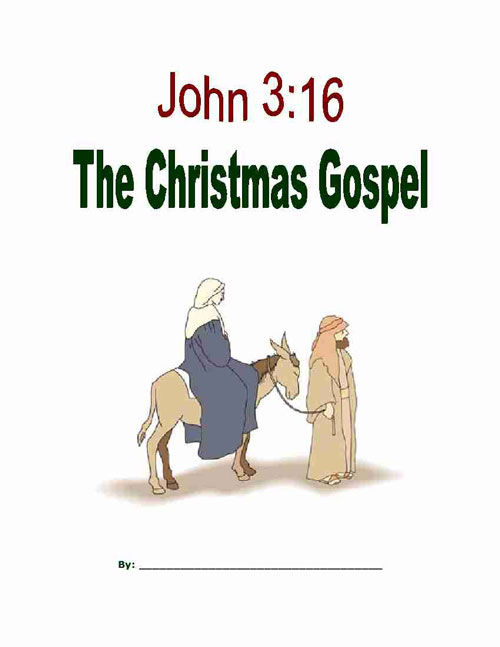 The Christmas Gospel Copywork