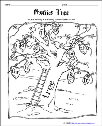Phonics Tree (ee)