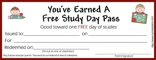 Free Study Day Pass