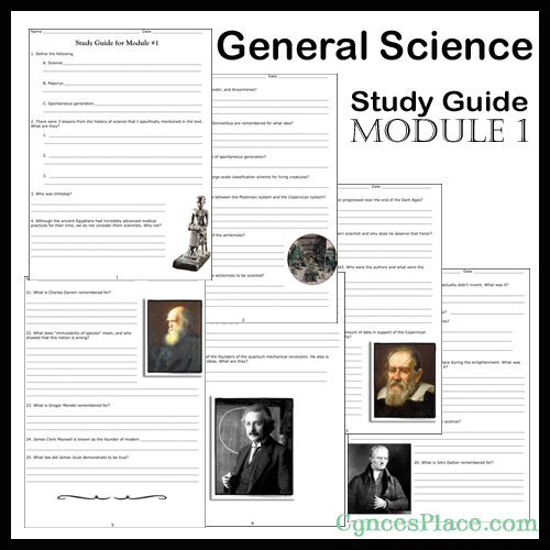 General Science Study Guide Module 1