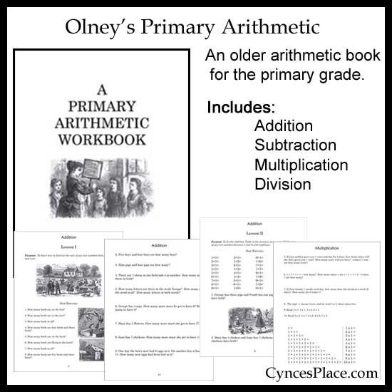 Olney's Primary Arithmetic Workbook