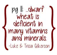 Dwarf Wheat